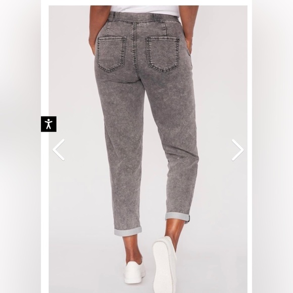 Salt wash black crop pants size Large - Picture 4 of 5